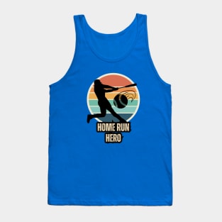 Home Run Hero - Baseball Tank Top